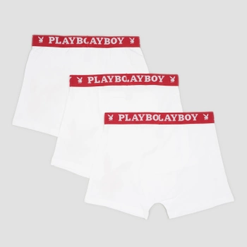 Трусы-шорты Playboy Annya-34 3 шт Белые