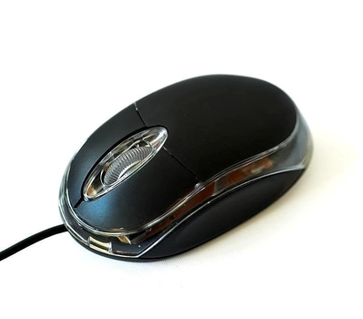 Мышка компьютерная проводная MOUSE MINI G631/KW-01 Черная