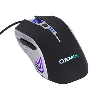 Мышь Gemix W100 USB Black + коврик (W100Combo)