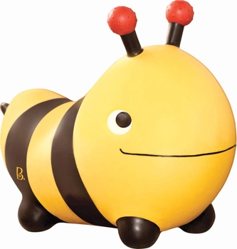 Прыгун Battat Пчела-ла-ла с насосом Черный с желтым (BX2128Z)