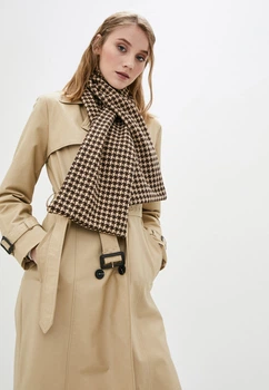 Шарф теплий "Нью-Йорк" MyScarf one size коричневий меланж