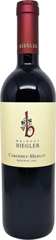 Вино Biegler Cabernet-Merlot Reserve 2018 червоне сухе 0.75 л 14.5% (9120051612777)