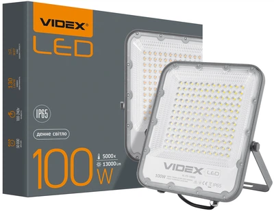 Прожектор світлодіодний VIDEX PREMIUM F2 100W 5000K (VL-F2-1005G)