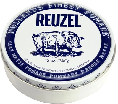 Глина для укладки волос Reuzel Matt Clay 340 г (852578006850)