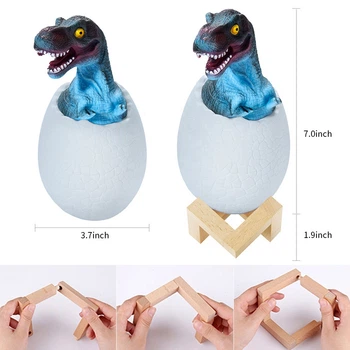 НІЧНИК 3D ДИНОЗАВР ЯЙЦЕ