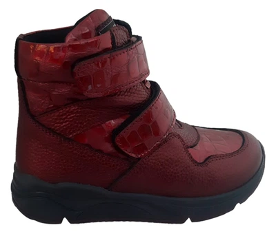 Демисезонные ортопедические ботинки Perlina 107red р. 27 17,5 см. Красный