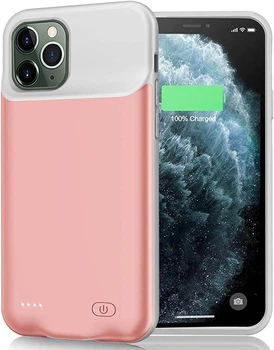 Чехол powerbank iBattery для iPhone 11 Pro Max 6500 mAh rose