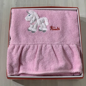 Набір дитячих рушників Trudi Home Fantasia 40х60см 60х110см Рожевий 156630200
