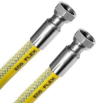 Шланг для газа Eco-flex ЄВРО 1/2'' ВВ 50 см