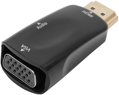 Адаптер RZTK HDMI - VGA/3.5 мм Black