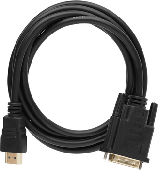 Кабель RZTK HDMI-DVI M-M 1.8 м Black