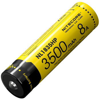 Акумулятор 18650 (3500mAh, 8A) Nitecore NL1835HP