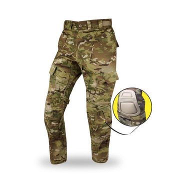 Штаны Combat Pant FR Multicam огнеупорные размер L