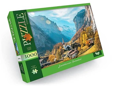 Пазлы 1000 элементов "Lauterbrunnen, Switzerland" DANKO TOYS (C1000-12-07)
