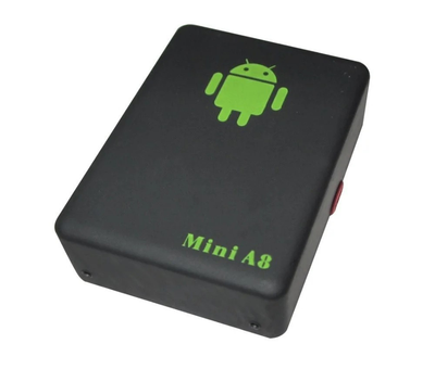 GSM трекер маячок для відстеження Tracker Mini A8 GSM/GPRS гпс трекер для дитини (1008601-Black)