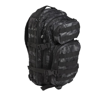 Рюкзак тактичний Mil-Tec (420х200х250мм, 20л), чорний камуфляж