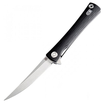 Нож складной Artisan Waistline (длина: 228мм, лезвие: 100мм), черный G-10