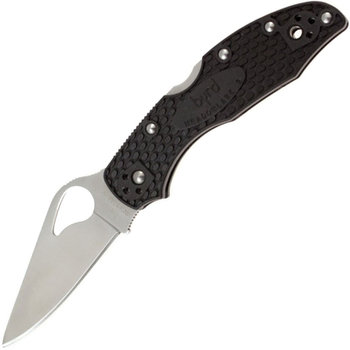 Ніж складаний Spyderco Byrd Meadowlark 2 (довжина: 173мм, лезо: 73мм), FRN чорний