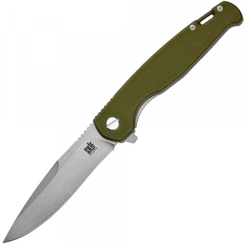 Нож складной SKIF Tiger Paw SW (длина: 215мм, лезвие: 95мм), оливковый