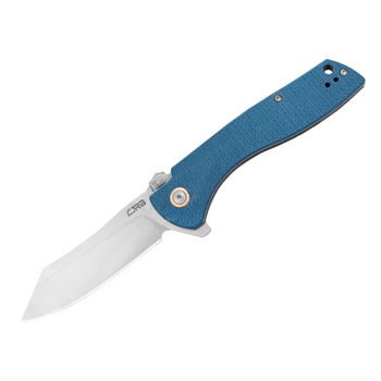 Нож складной CJRB Kicker (длина: 210мм, лезвие: 89мм), синий