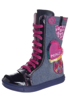Ботинки для девочки Agatha Ruiz de la Prada 121962 синие 24