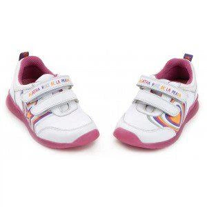 Кроссовки для девочки Agatha Ruiz de la Prada 112997 белые 24