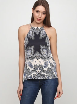 Топ женский H&M 0755684_04 M Бежевый (LD2000000711072_KAY2000000711072)