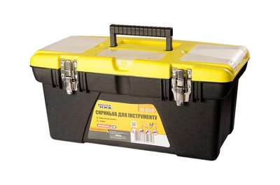 Ящик для инструмента MASTERTOOL 19" (480х250х230 мм), съемные органайзеры, металлические замки 79-2319