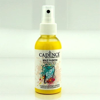 Фарба-спрей для тканини Your Fashion Spray Fabric Paint, 100 мл, Лимонна