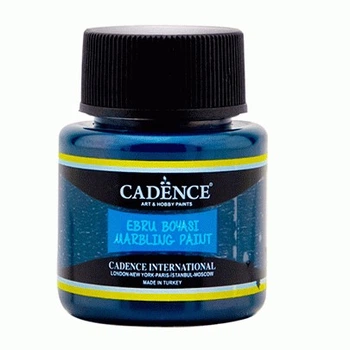Фарба для ебру Cadence Marbling paint, 45 мл, Темно-синя