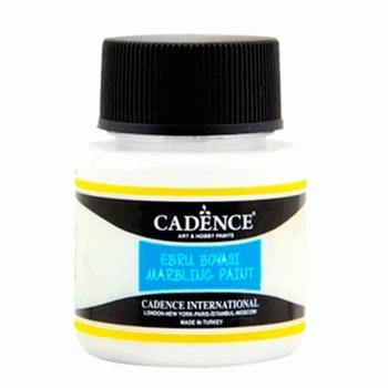 Фарба для ебру Cadence Marbling paint, 45 мл, Біла
