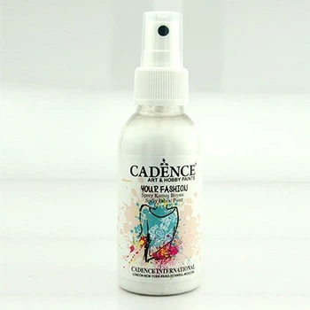 Фарба-спрей для тканини Your Fashion Spray Fabric Paint, 100 мл, Біла