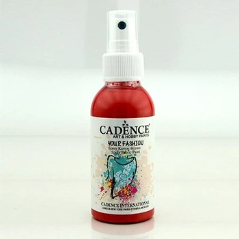 Фарба-спрей для тканини Your Fashion Spray Fabric Paint, 100 мл, Скарлет