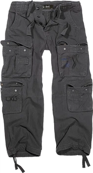 Брюки Brandit Pure Vintage L Черные (1003.2.L)