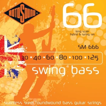 Струни для бас-гітари ROTOSOUND SM666 57173