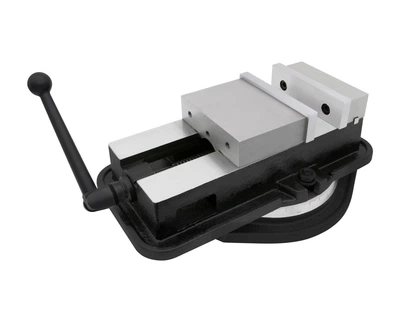 Тиски станочные прецизионные жестко-фиксирующие поворотные CNCPROM QM16160 (YR) тип 3418 (10-708)