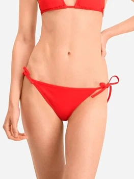 Нижняя часть купальника женская Puma Swim Women Side Tie Bik 90769101 M Red (8718824819617)