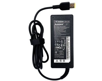 Блок живлення (адаптер) для ноутбука Lenovo 20V 3.25A 65W USB Square pin (45N0254)