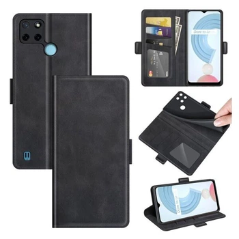 Чохол Deexe Retro Wallet для Realme C21Y / C25Y - Black
