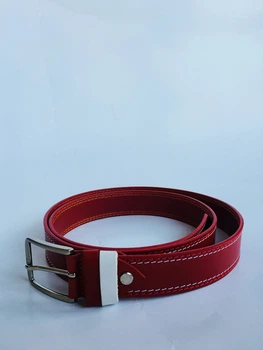Стильний ремінь для хлопчика Made in Italy Byblos Італія BU0565 червоний 115 см ( 8050685127136)