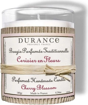 Парфюмированная свеча Durance Perfumed Handcraft Candle 180 г Вишневый цвет