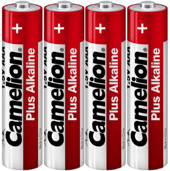 Батарейка Camelion LR 03/ 4 Shrink Plus Alkaline 4 шт (LR03-SP4)