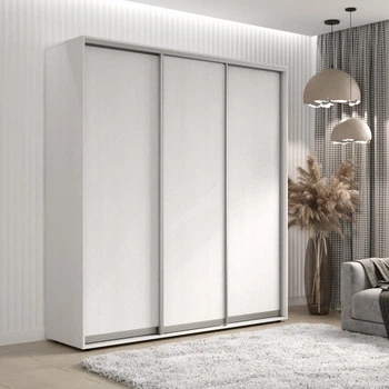 Шафа-купе Viant Light_kombo 3Ф ДСП 1800х600x2400 мм Біла
