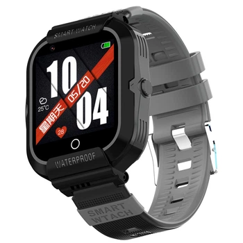 Детские смарт часы TechONE AFG09 4G GPS WiFi Черные
