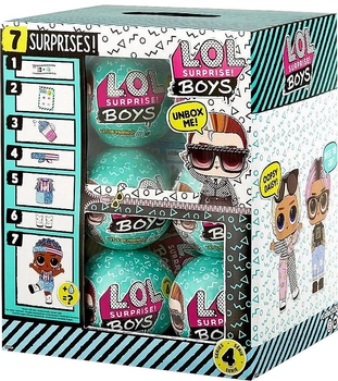 Игровой набор с куклой L.O.L. Surprise! S5 - Мальчики (12 шт., в диспл.)(572695-CDU)