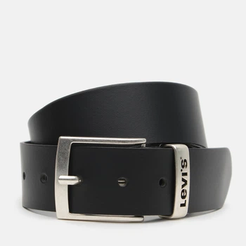 Ремінь шкіряний Levi's New Ashland 38016-0117 100 см Regular Black (7613369293704)