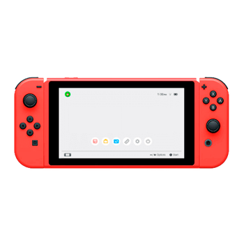 Консоль Nintendo Switch HAC-001(-01) V2 Mario Red & Blue Limited Edition Модифицированная 128GB Red Б/У