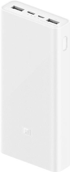 УМБ Xiaomi Mi Power Bank 3 20000 mAh USB-C 18W PLM18ZM White (VXN4258CN)