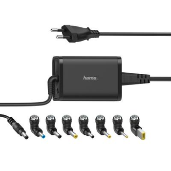 Блок живлення до ноутбука Hama Автомобільний 12V 65W Універсальний (00200002)