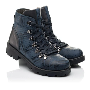 Демисезонные ботинки Woopy Fashion 30 синий (8376)